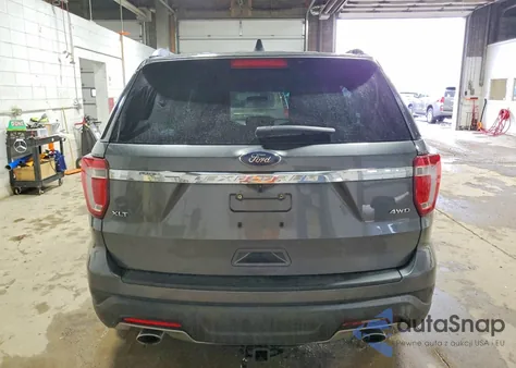 2018 Ford Explorer Xlt z USA, uszkodzony, nr VIN 1FM5K8D89JGA21254